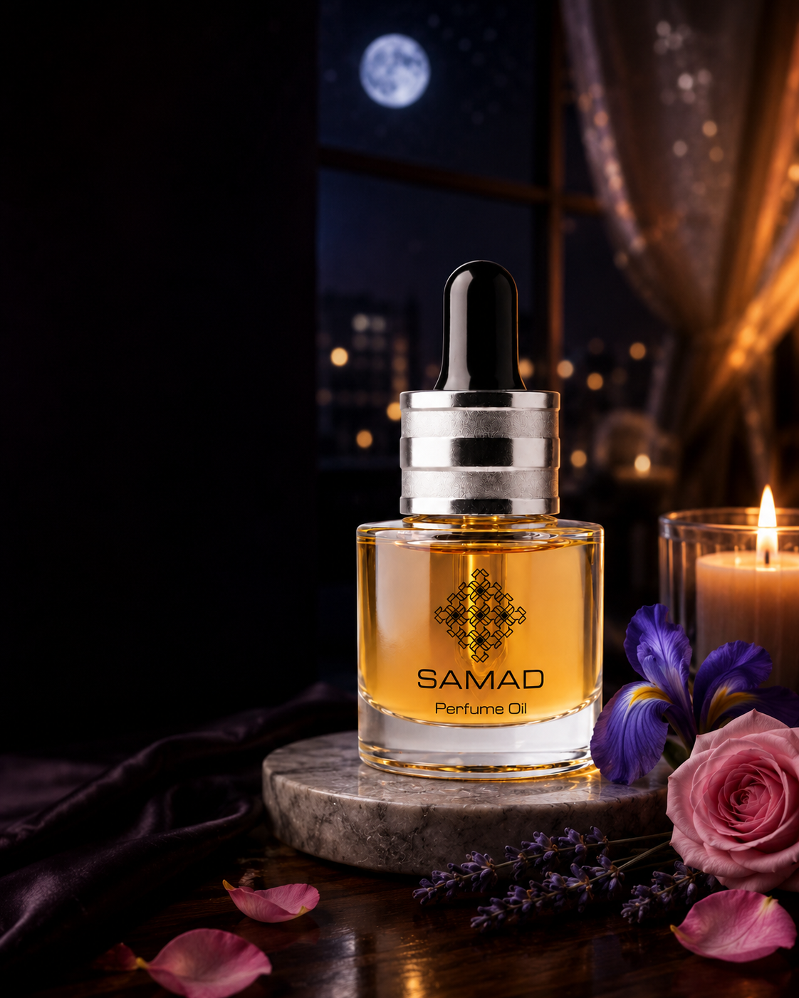 Queens Night 10ml alcohol-free perfume oil UK